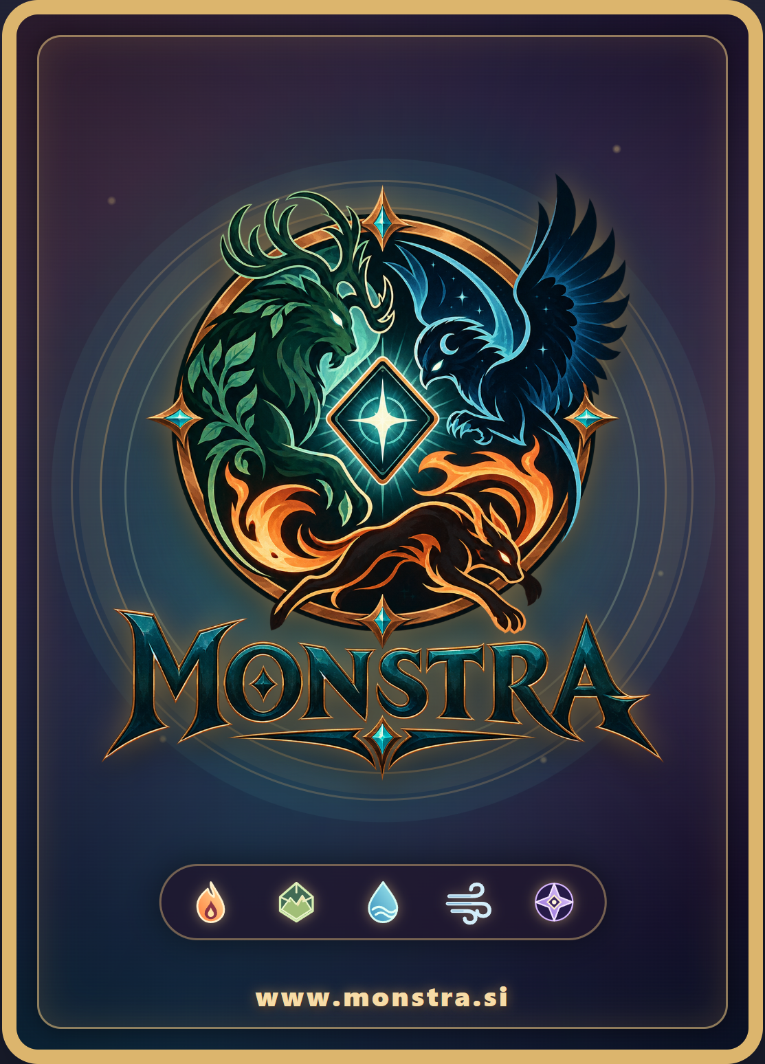 Shared Monstra card back