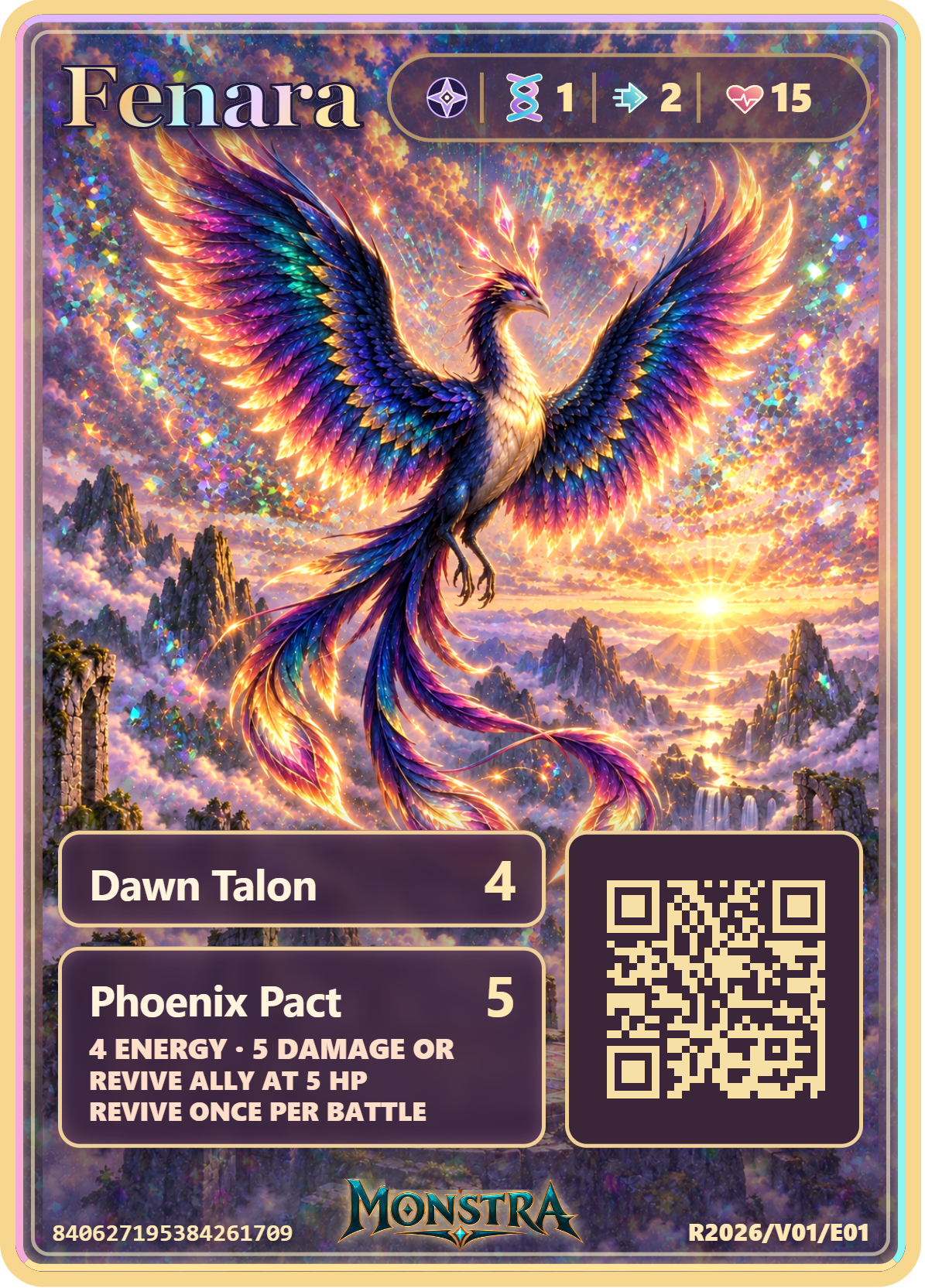 Fenara MONSTRA creature card